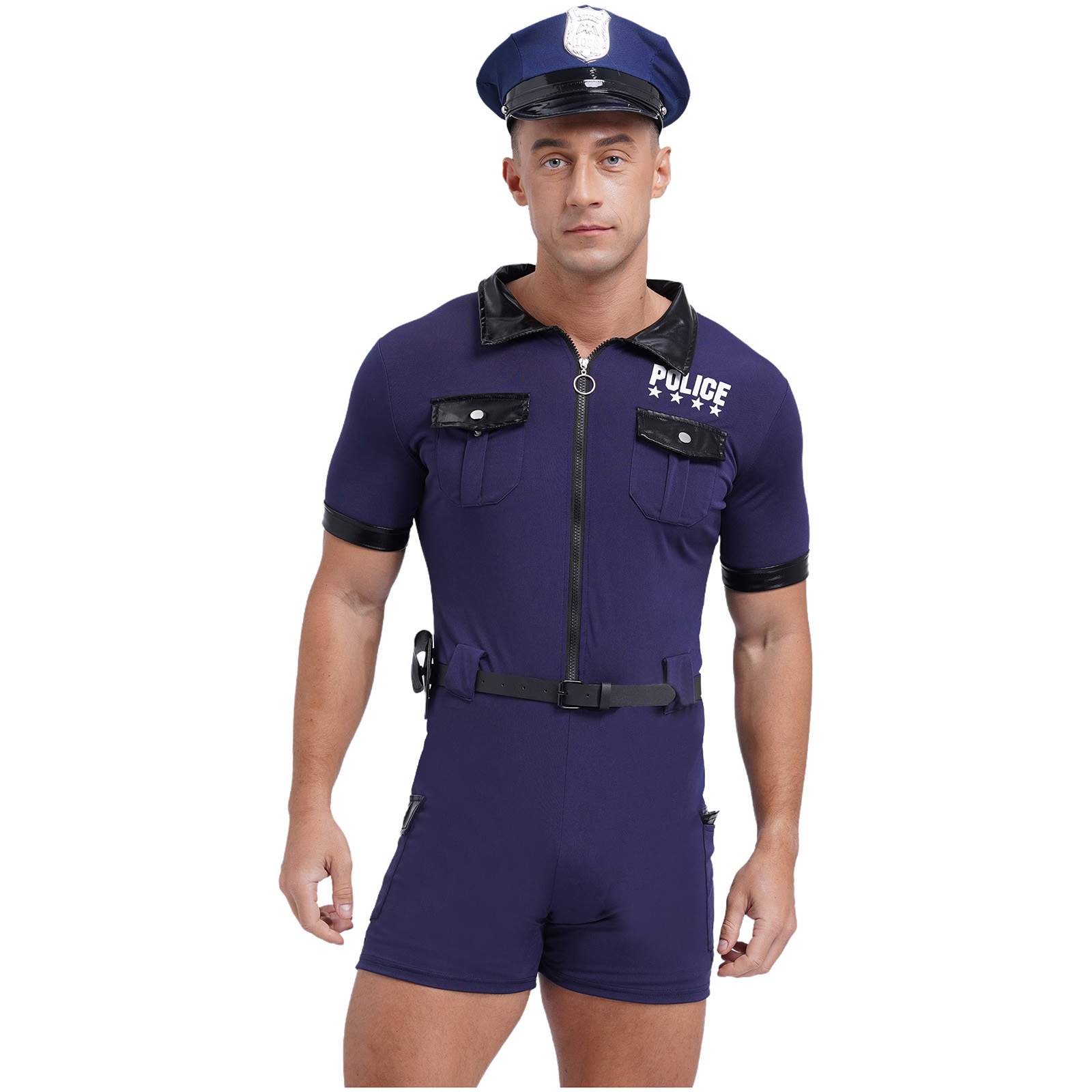 Mens Dirty Cop Policeman Costu - Men'S Formal Wear Belt 评论和价格