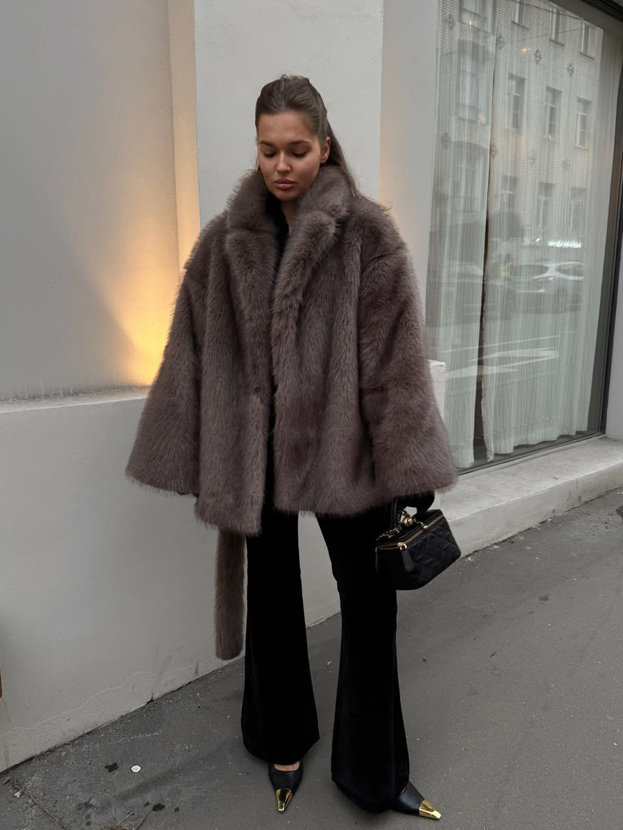 Women Winter Faux Fur Coat 202 - Men'S Formal Wear Belt 评论和价格