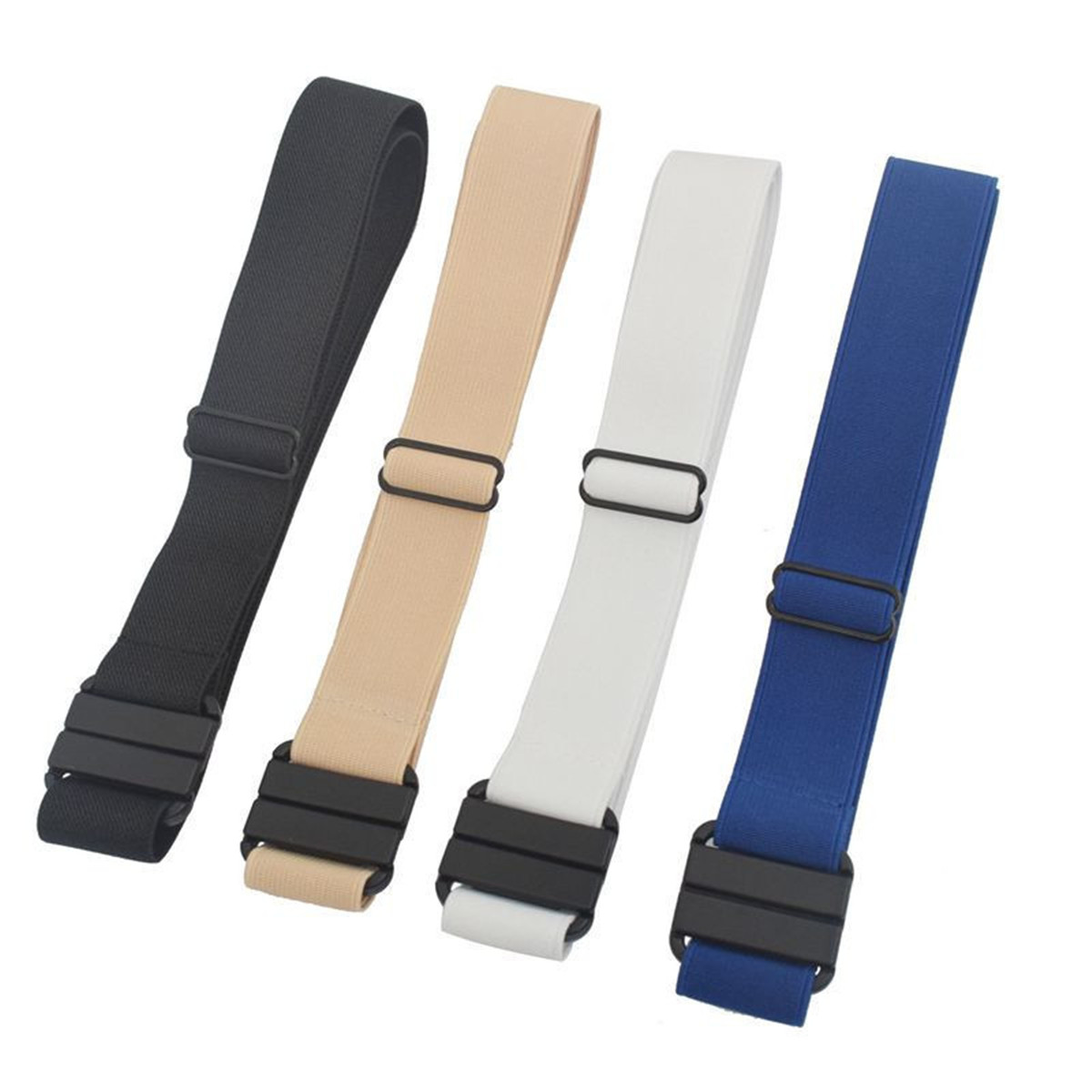 New Unisex Buckle-Free Elastic - Men'S Formal Wear Belt 评论和价格