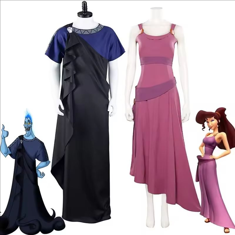 Hercules Megara Hades Cosplay  - Men Formal Wear Set 评论和价格