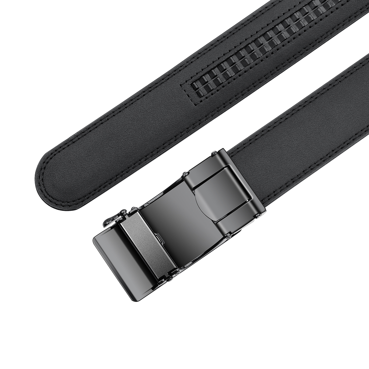 1PC Men's Automatic Buckle Bel - Men'S Formal Wear Belt 评论和价格