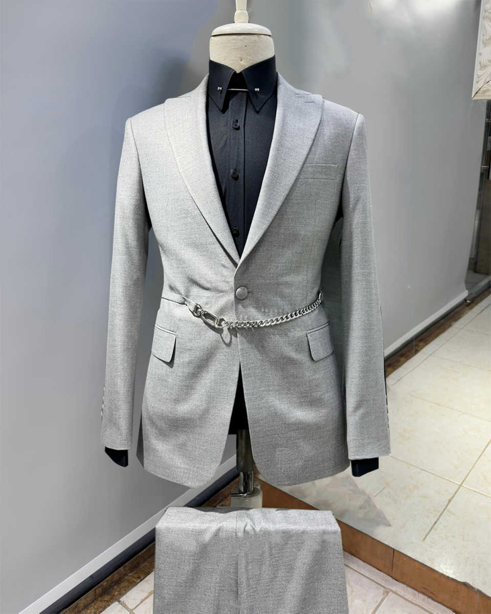 Casual Men Suits 3 Pieces Jack - Men'S Formal Wear No Suit 评论和价格