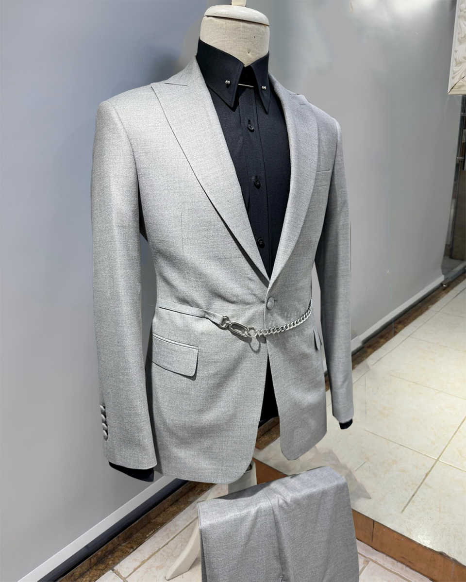 Casual Men Suits 3 Pieces Jack - Men'S Formal Wear No Suit 评论和价格
