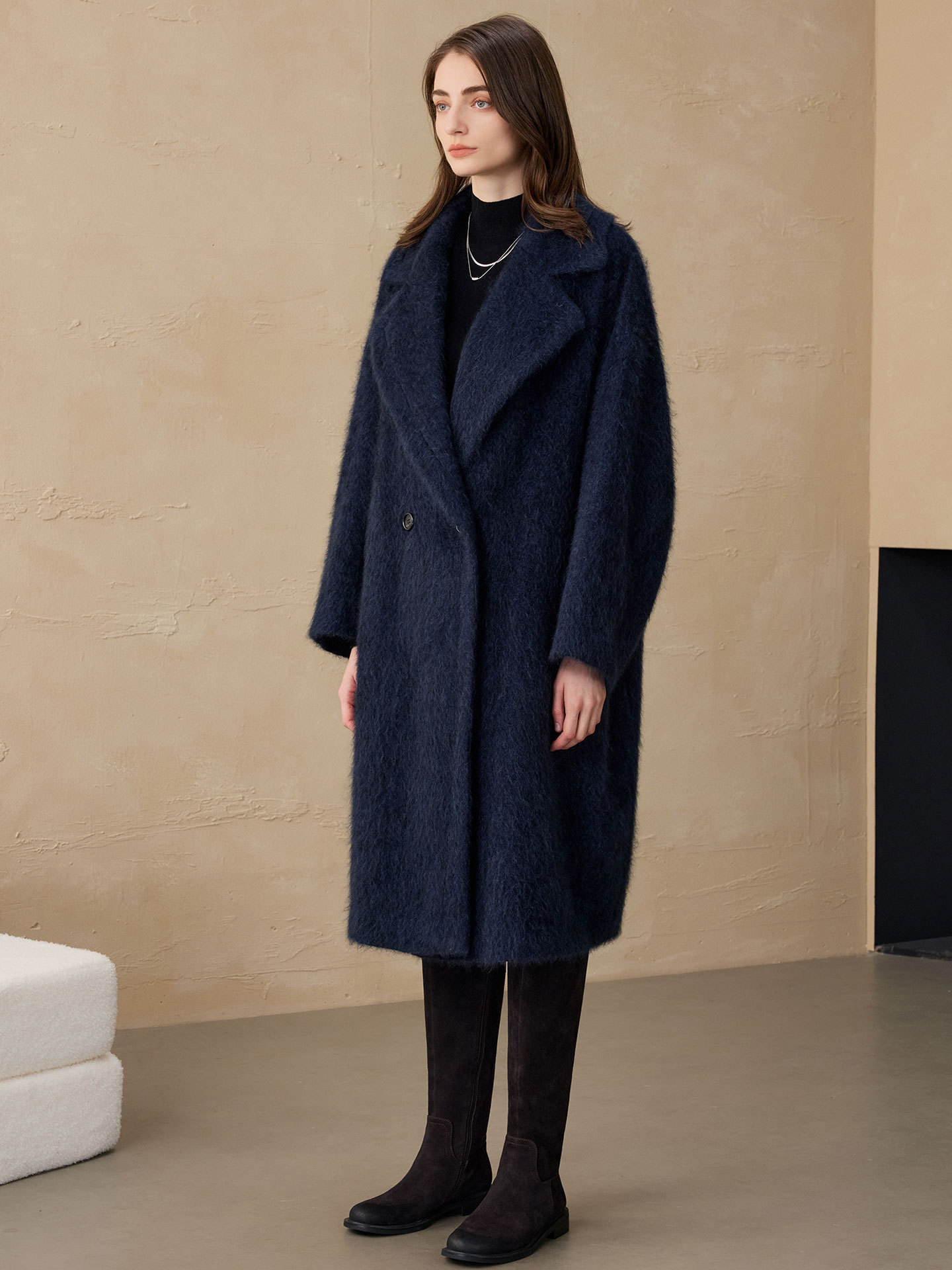 Allingentle Women's Blazer Woo - Wool Suit Jacket 评论和价格