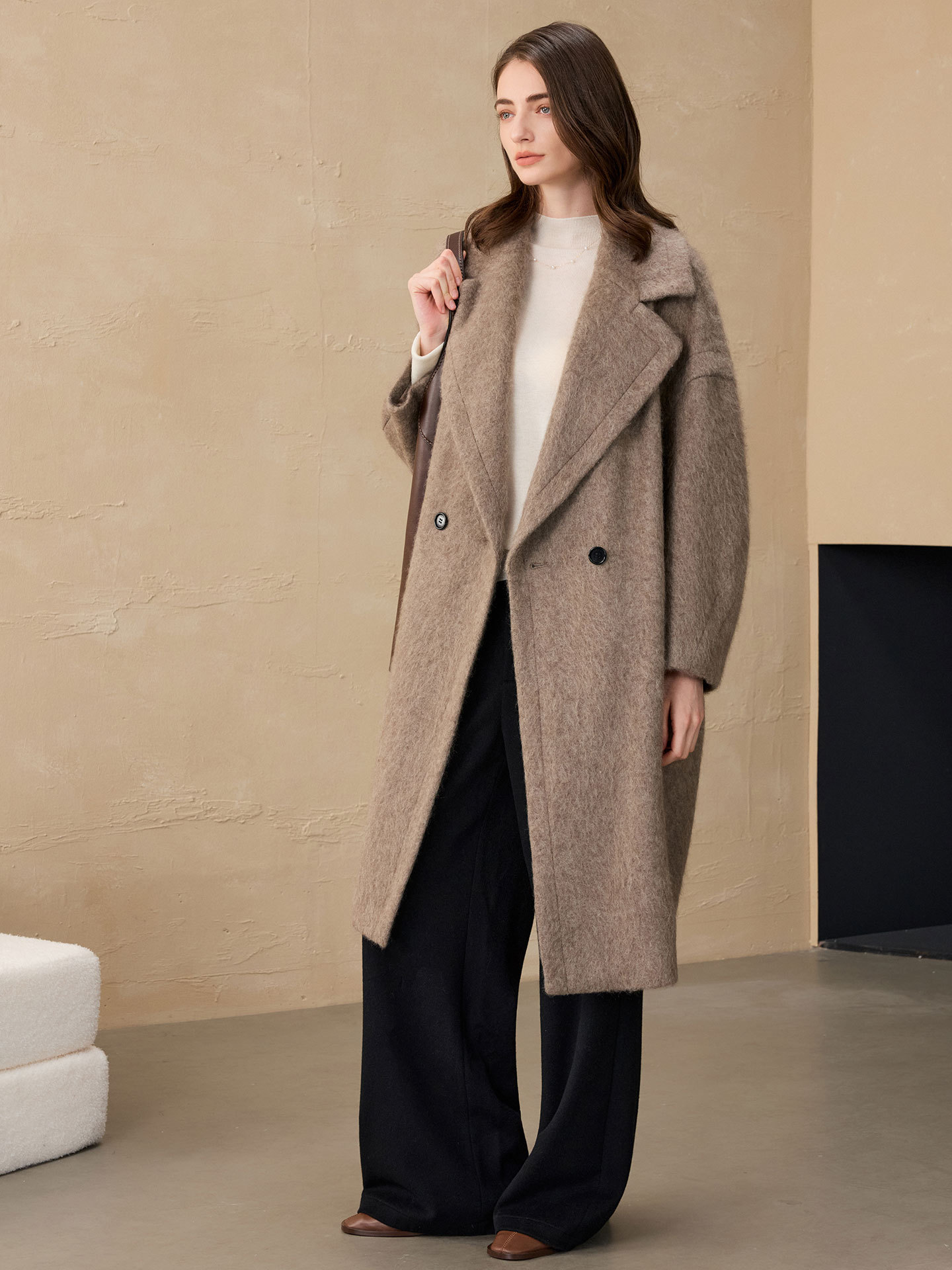 Allingentle Women's Blazer Woo - Wool Suit Jacket 评论和价格