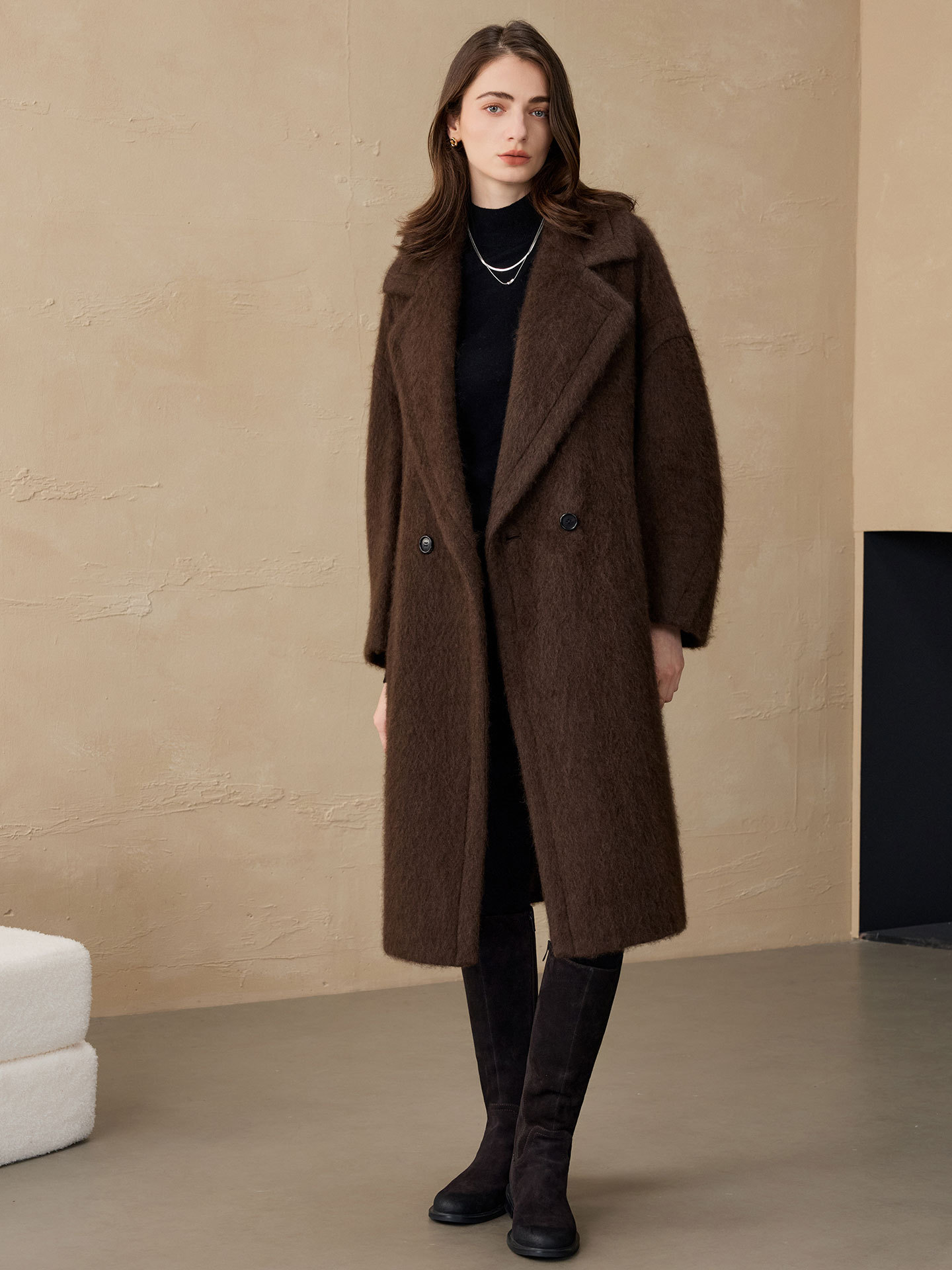Allingentle Women's Blazer Woo - Wool Suit Jacket 评论和价格