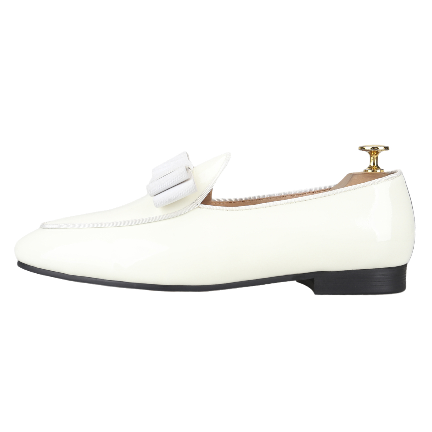 Piergitar White Patent Leather - Men'S Formal Wear Bow Ties 评论和价格