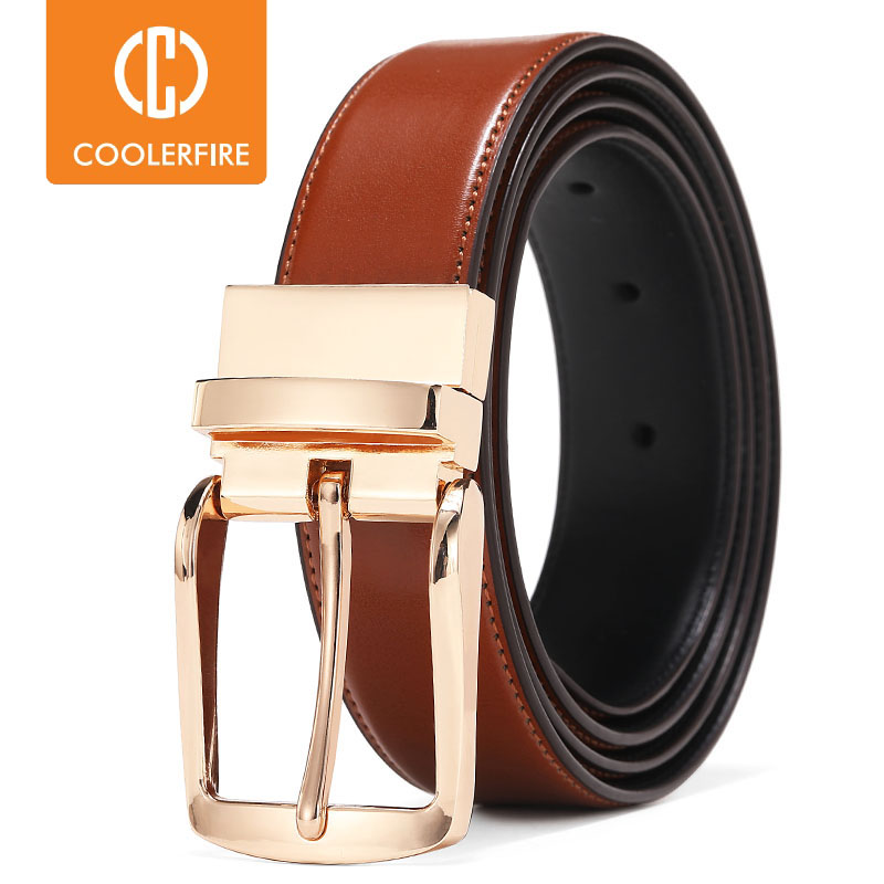 New Reversible Rotated Buckle  - Men'S Formal Wear Belt 评论和价格