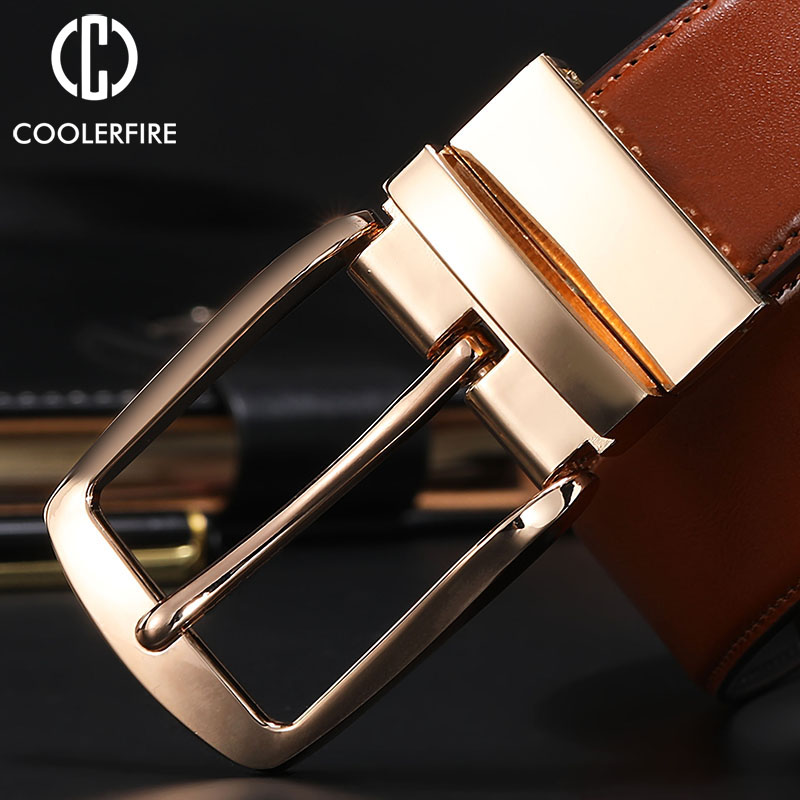 New Reversible Rotated Buckle  - Men'S Formal Wear Belt 评论和价格
