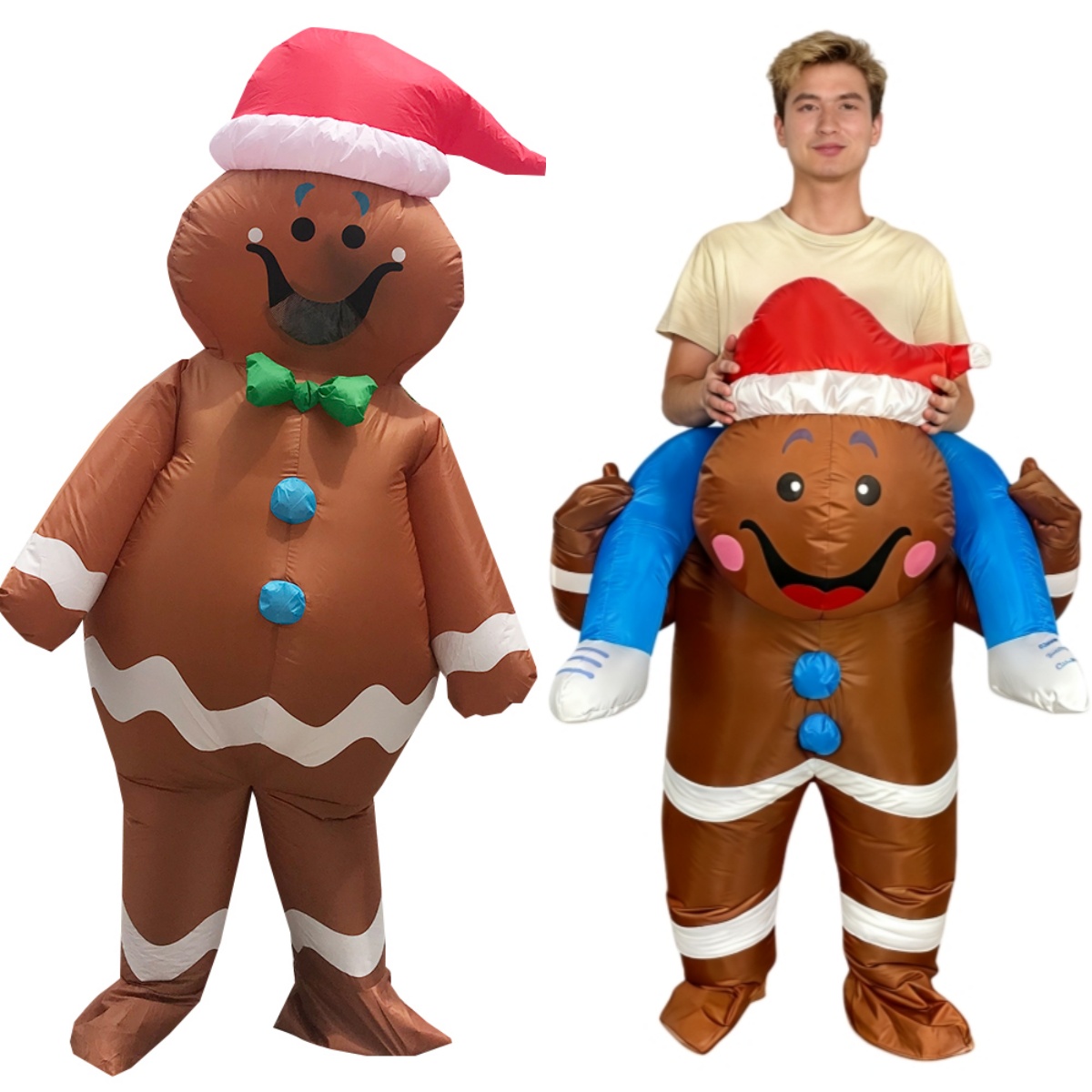 Gingerbread Man Inflatable Sui - Men Formal Wear Set 评论和价格