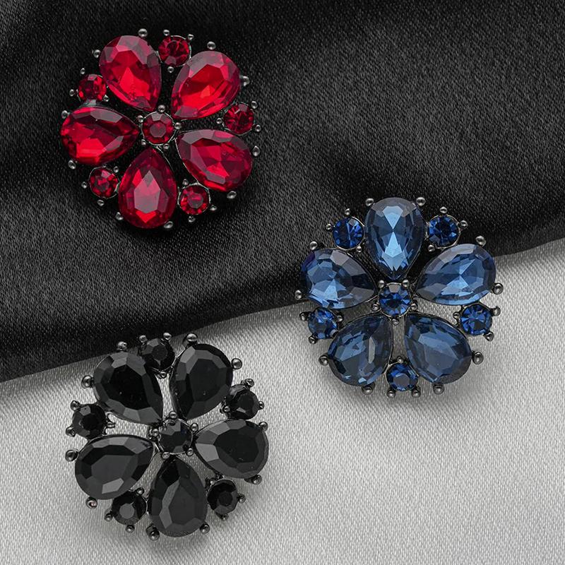 New 3Pcs 15/21/25mm Flower Rhi - Wool Suit Jacket 评论和价格