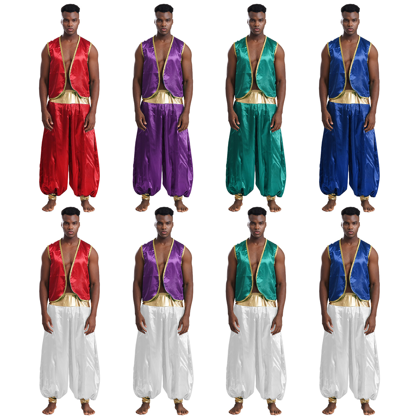 Mens Fantasy Myth Arabian Prin - Men Formal Wear Set 评论和价格