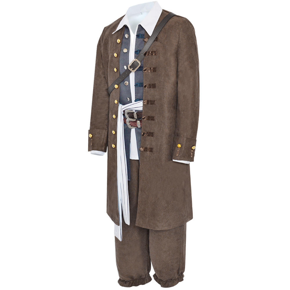 Pirates Captain Jack Sparrow C - Men Formal Wear Set 评论和价格