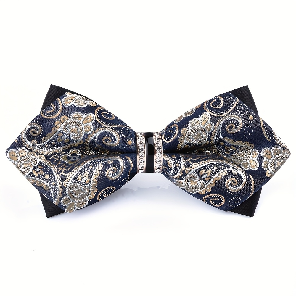 Men's Jacquard Satin Bow Tie w - Men'S Formal Wear Bow Ties 评论和价格