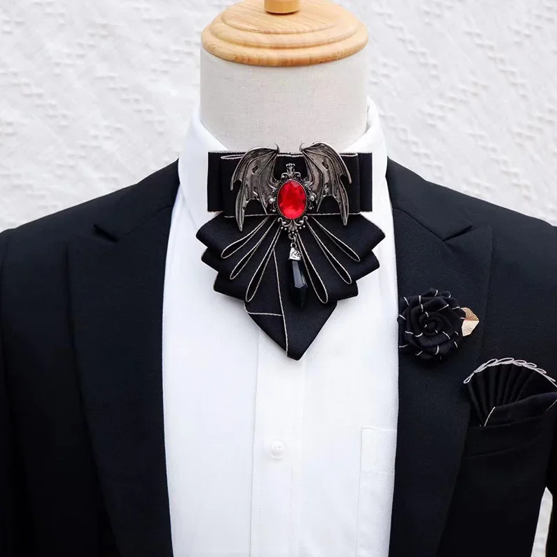 Men's Bow Tie Brooch Set Briti - Men'S Formal Wear Bow Ties 评论和价格