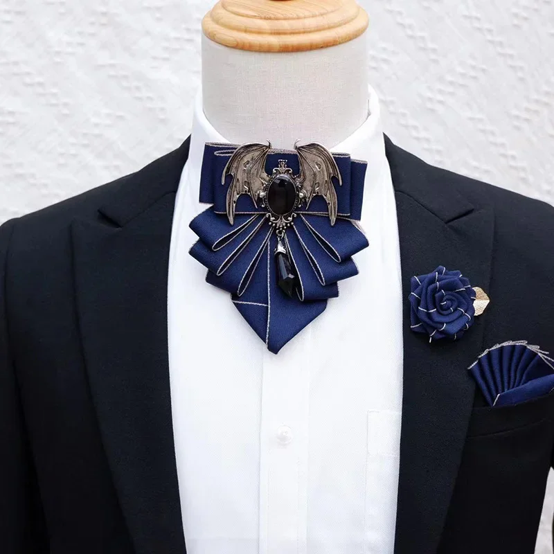 Men's Bow Tie Brooch Set Briti - Men'S Formal Wear Bow Ties 评论和价格