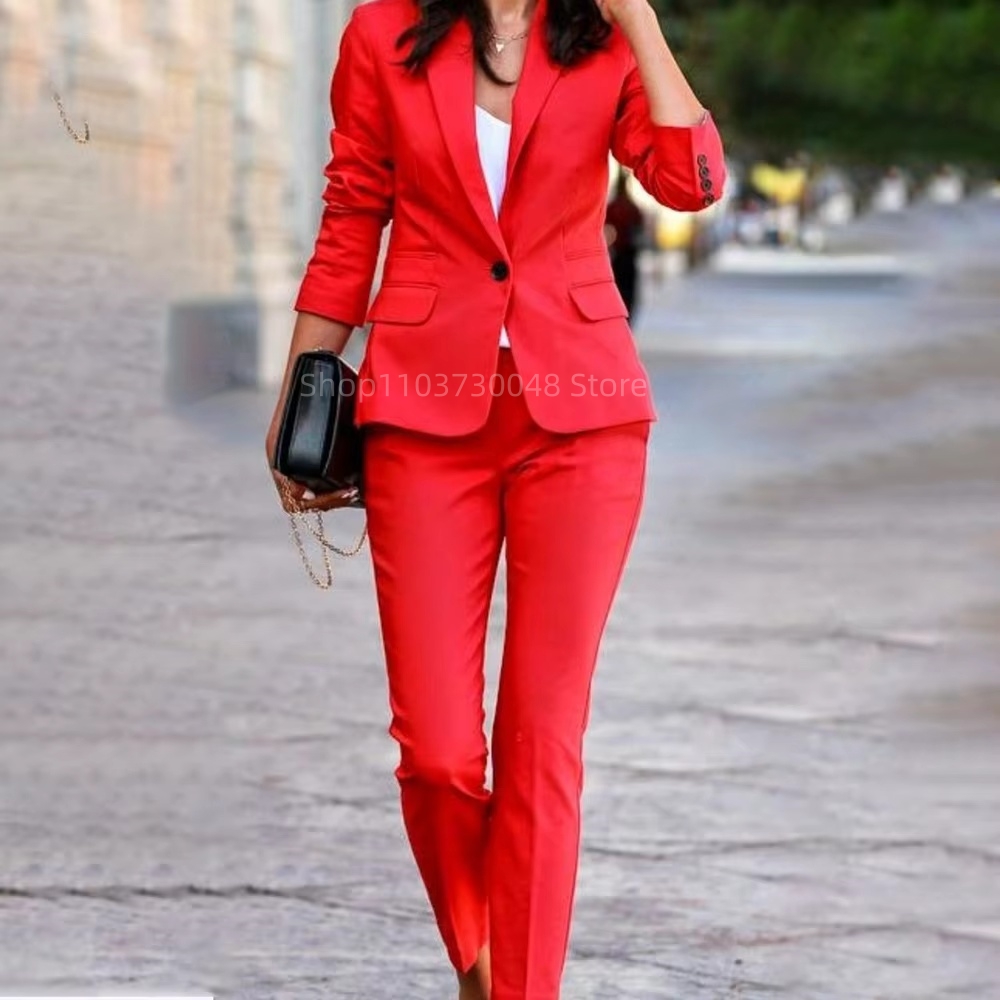 Fashion Office Ladies Blazer a - Wool Suit Jacket 评论和价格