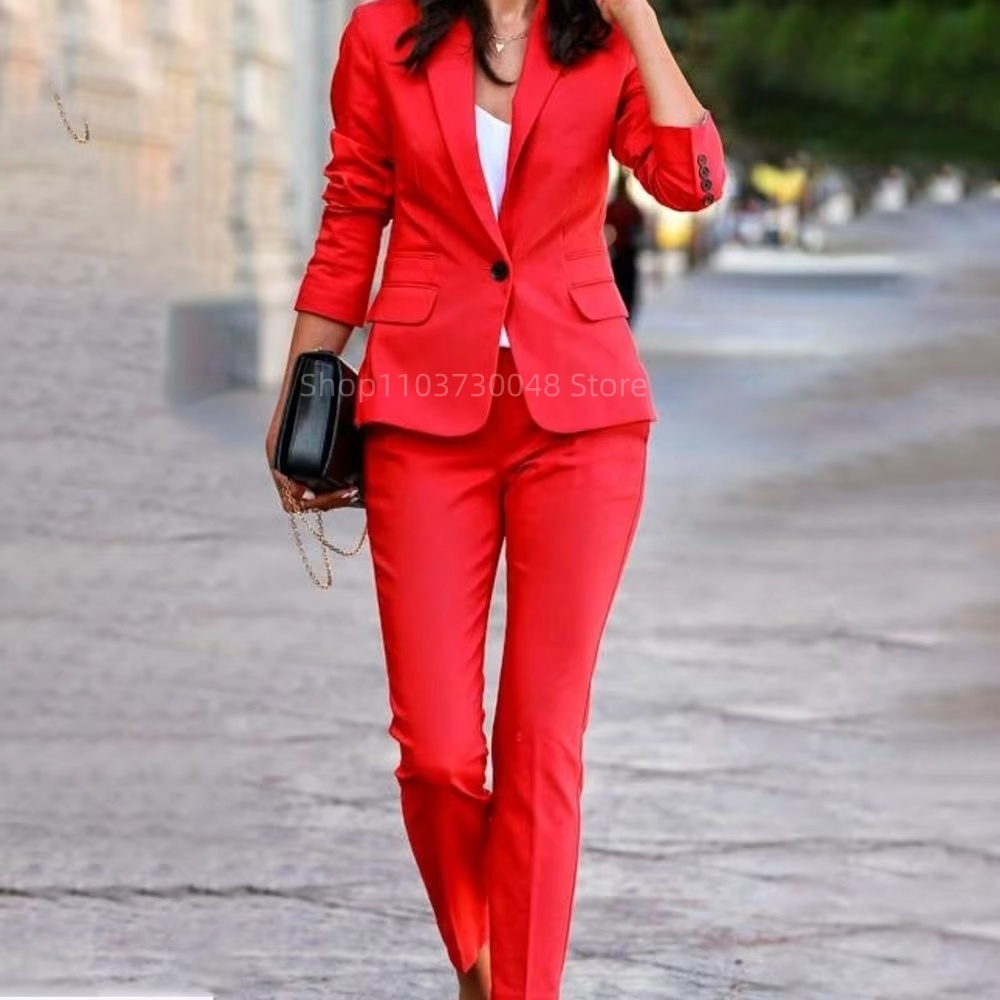 Fashion Office Ladies Blazer a - Wool Suit Jacket 评论和价格
