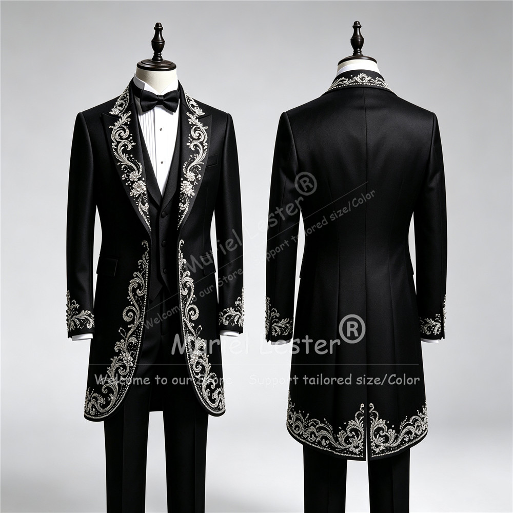 Luxury Man Wedding Tuxedo Suit - Men'S Formal Wear Attire 评论和价格